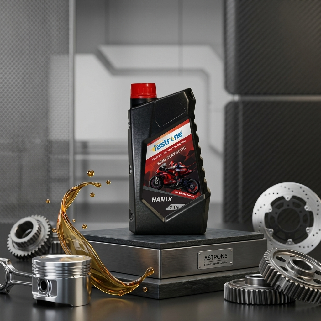 HANIX 4T 10W-40 Semi Synthetic - Fastrone Motorcycle Engine Oil